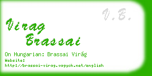 virag brassai business card